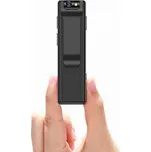 HD mini kamera s LED světlem v kovovém těle a magnetem