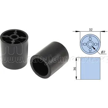 Malířský váleček Nabytekmorava Opěrný vymezovací váleček