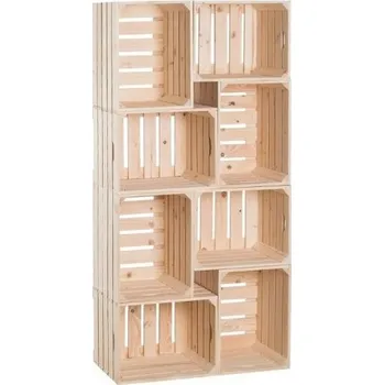 Knihovna Sestavovací dřevěná knihovna