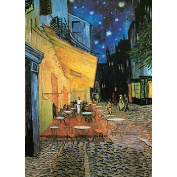 Puzzle Café Terrace at Night by Vincent Van Gogh 1000-Piece Puzzle – Eurographics (EN)