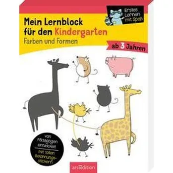 První čtění Mein Lernblock für den Kindergarten - Farben und Formen - Lang, Hannah