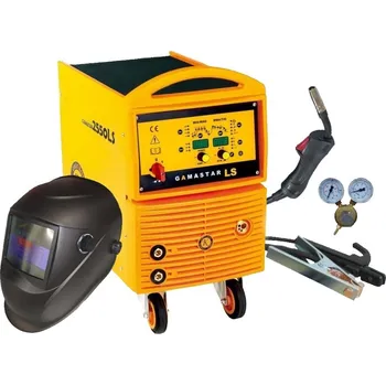 Svářečka Omicron Gamastar 2550LS SYNERGIE 4kladka + Hořák 4m + 25/3m Kabely + Ventil + Kukla