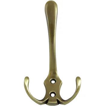 Věšák DOMINO Šatní věšák WHZBO2 Mosaz M3