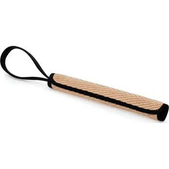 Hračka pro psa CAMON JUTOVÝ PEŠEK S POUTKEM 4 cm x 30 cm