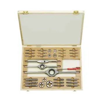 Závitořezný nástroj Souprava závitořezných nástrojů m1-d din hss; m3 - m12 (340122)