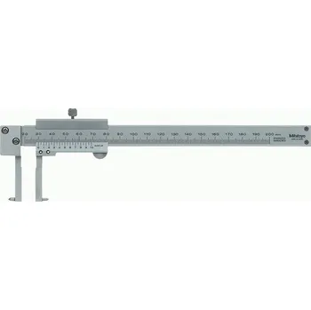 Posuvné měřítko analogové 70-600 mm, nonius, pro vnitřní drážky (mitu-536-149)