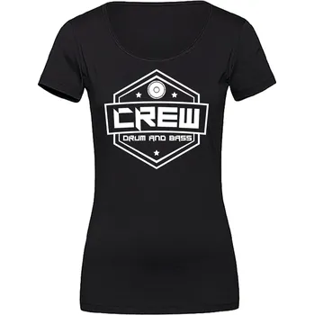 Dámské tričko DNB tričko dámské "Crew" Velikost: M, Barva: Černá