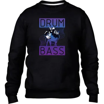 Pánská mikina DNB mikina pánská bez kapuce "Cyber Touch" Velikost: M, Barva: Černá