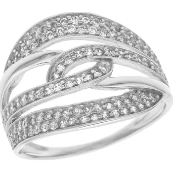 Prsten Bealio BEALIO Stříbrný prsten ELEGANTNÍ Velikost prstenu: 53 03-06089-0095