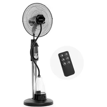 Domácí ventilátor InnovaGoods Stojanový ventilátor s rozprašovačem a dálkovým ovládáním Ø 40 cm