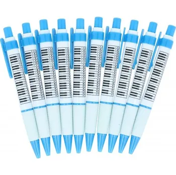 Bílo-modré pero s potiskem klaviatury