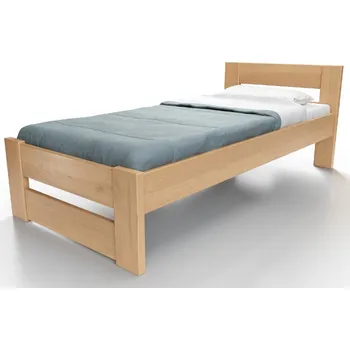 Postel Nábytek Rovder Postel Ela, Rovder Výběr moření: Třešeň, Rozměr postele: 80x200, Druh dřeva: Bukový masiv