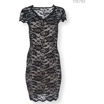 Dámské šaty Emamoda 8974 šaty barva: černá, velikost: L