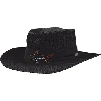 Klobouk Greg Norman Straw Hat Black
