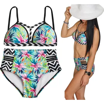 Dámské plavky Iso Trade Boho plavky s vysokými kalhotkami, L