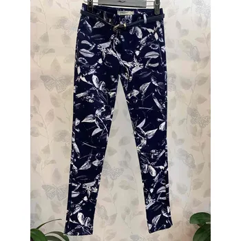 Dámské kalhoty Freesia Paris H9157 kalhoty barva: modrá, velikost: XL