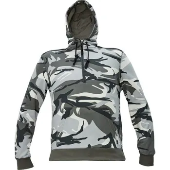 CERVA Crambe Hoodie mikina Camouflage Barva: camouflage gray, Velikost: M 5622_M_CAM
