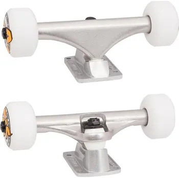 Skateboardový truck BULLET trucky - 140mm 140mm/53mm OJ Logo 1t/2w/4b Assembly Silver Trucks (83390) velikost: 14