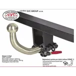 Tažné zařízení Nissan X-Trail 2002->6/2007 SV 002-203, SVC GROUP