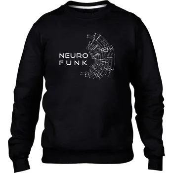 Pánská mikina Neurofunk mikina pánská bez kapuce "Signal" Velikost: XL, Barva: Černá