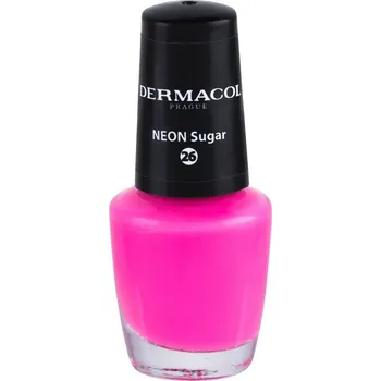 Dermacol Neon Nail Polish 5 ml Lak na nehty Dermacol Neon Nail Polish 5 ml