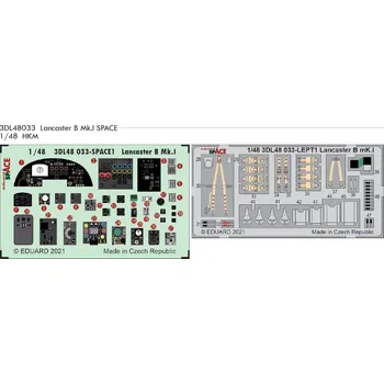 Plastikový model Eduard 1/48 Lancaster B Mk.I SPACE (HKM)