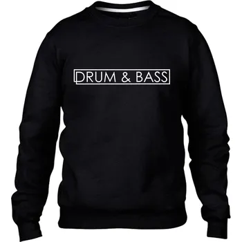 Pánská mikina DNB mikina pánská bez kapuce "Minimalistic" Velikost: XXL, Barva: Černá