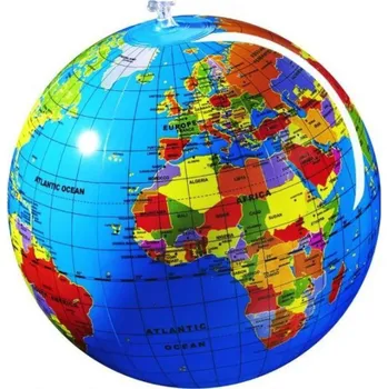 Glóbus CALY Zeměkoule nafukovací globus 30 cm