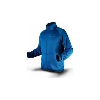 Pánská mikina Trimm NEXUS blue melange M; Modrá mikina + DÁREK DLE VÝBĚRU!