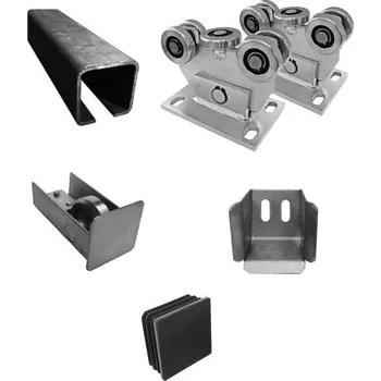 Pohon brány UMAKOV Sada posuvné brány do 4m, Fe, 60x60mm