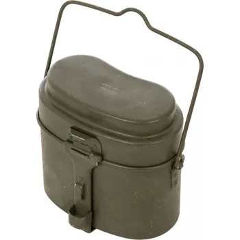 Kempingové nádobí ARMÁDNÍ ORIGINÁL POLSKO Ešus WP wz.23/wz.31 Polsko oliv originál dvoudílný