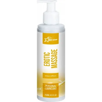 Lubrikační gel SEXY STAR LUBRIKAČNÍ GEL EROTIC MASSAGE 250ML