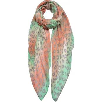 Šátek Zeleno červený šátek - 90*180 cm