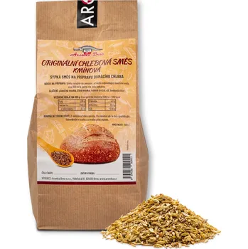 Aromka Brno Chlebová směs kmínová Prodávané množství: 0,5 kg