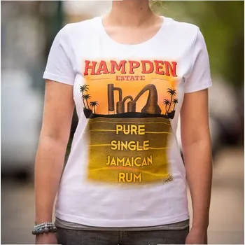 Dámské tričko Hampden Tričko Dámské Bílé S