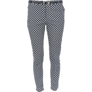 Dámské kalhoty Freesia Paris L024 kalhoty 7/8 vzor barva: černá, Velikost: S