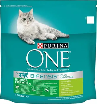 Krmivo pro kočku Purina One Indoor Formula krůta a celozrnné obiloviny 1,5 kg
