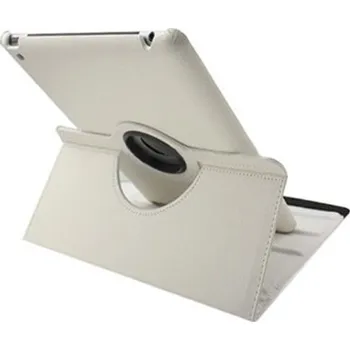 Pouzdro na mobilní telefon Otočné 360° ochranné pouzdro s funkcí uspání pro iPad 2 / 3 / 4 - bílé