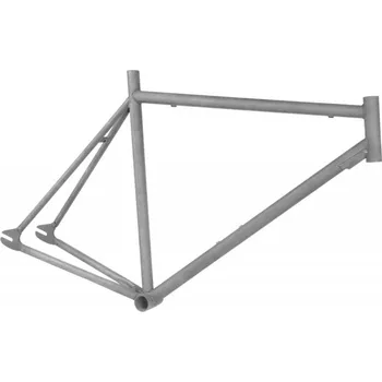 rám kola M Wave Singlespeed 700C rám ocel/stříbrný S