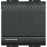 Bticino Living.Light vypínač č.1 Antracit L4001M2A 2moduly