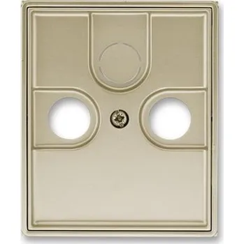 vypínač ABB Time, Time Arbo kryt zásuvky televizní šampaňská 5011E-A00300 33