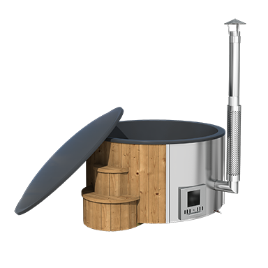 Hot Tub 200 Deluxe - Koupací sud, vnitřní kamna