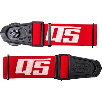 Motocyklové brýle Přídavný systém pro rychlé odejmutí motokrosových brýlí FACTORY EFEX QUICK STRAP KIT červená (systém uchycení brýlí, ideální pro offroad, MX, UTV, ATV a sněžné skútry)