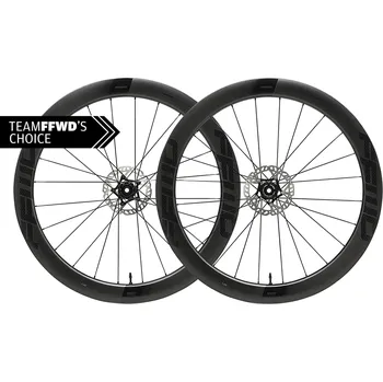 Zapletené kolo Zapletená kola Fast Forward FFWD Ryot 55 plášťová Campagnolo černá matná