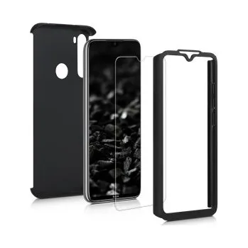 Pouzdro na mobilní telefon Oboustranný kryt pro Xiaomi Redmi Note 8 - černá