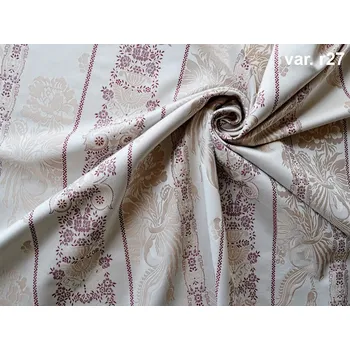 HEDVA ČESKÝ BROKÁT Luxusní brokát 160 50749 ROKOKO ecru | R27