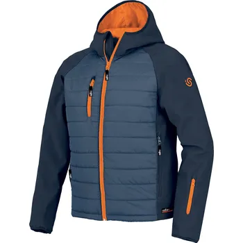 Pánská softshellová bunda Industrial Starter Softshellová bunda Bonny Barva: Modrá, Velikost: M 04094B-040-M