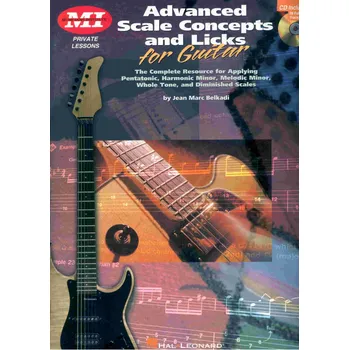 ADVANCED SCALE CONCEPTS AND LICKS FOR GUITAR + CD / kytara + tabulatura
