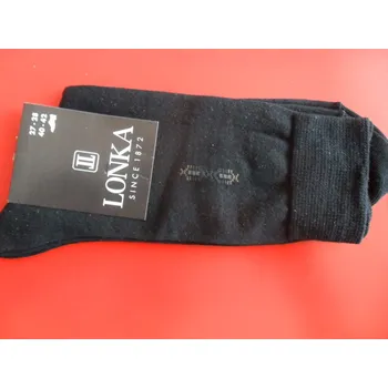 Pánské ponožky DREFISAN-pánské ponožky LONKA černé 43-45 (29-30)