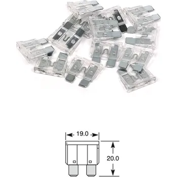 Autopojistky pojistka plochá 25A